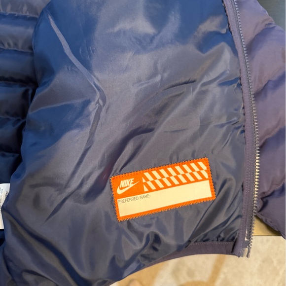 Nike Kids Navy Puffer Jacket - Picture 4 of 6